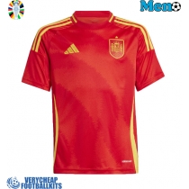 Spain Replica Home Shirt Euro 2024 Short Sleeve